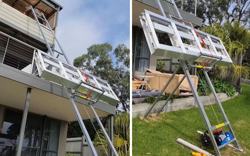 ST 14+1m Ladder Lift Customer Feedback from Australia