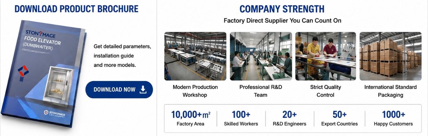 STONIMAGE food elevator manufacturer in China