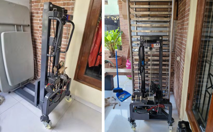 Portable Small Forklift (1.6m, 300kg) Customer Feedback from USA – January 2026