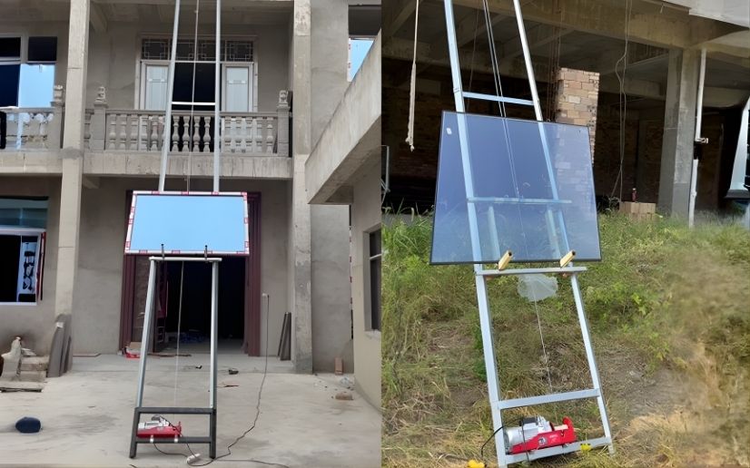 Channel Steel Ladder Lifts Exported to Germany
